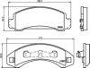 HELLA PAGID 8DB 355 008-501 Brake Pad Set, disc brake
